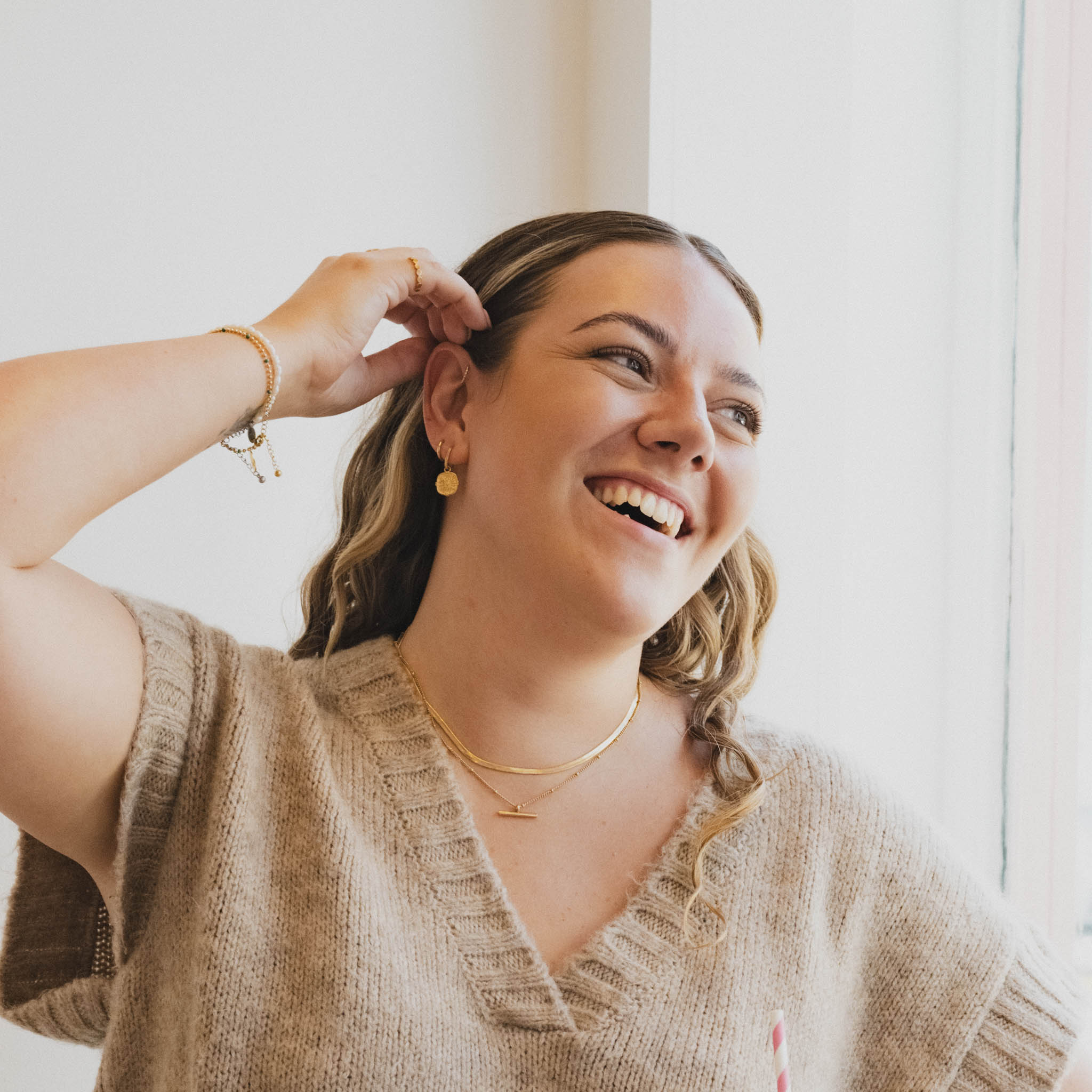 Tiny Huggie Hoop Earrings