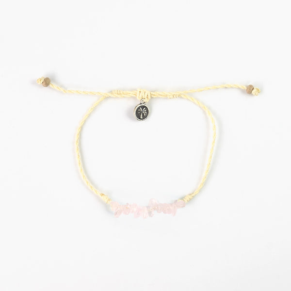 Love is Here Natural Stone Bracelet