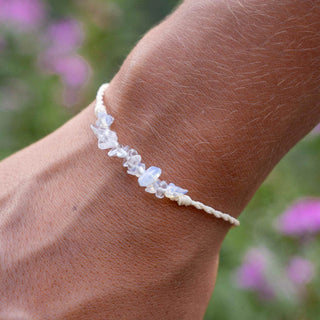 Love is Here Natural Stone Bracelet - Pineapple Island