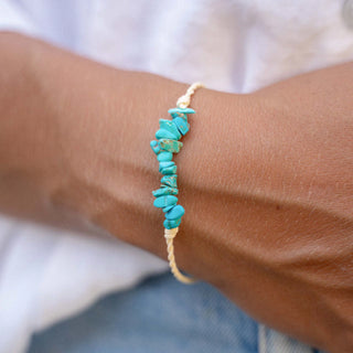 Love is Here Natural Stone Bracelet - Pineapple Island