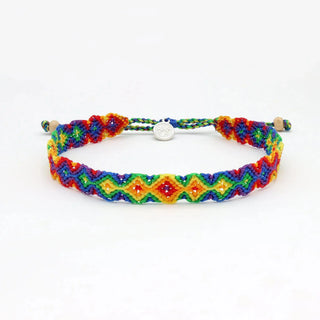 Just Like Us Pride Leme Surf Anklet Rainbow Edition - Pineapple Island