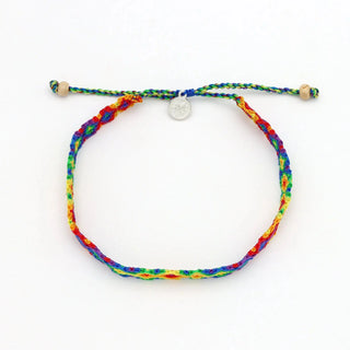 Just Like Us Pride Leme Surf Anklet Rainbow Edition - Pineapple Island