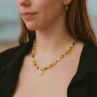 Sun Dancer Beaded Charm Necklace |  Limited Edition of 5 Pineapple Island