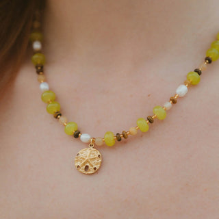 Sun Dancer Beaded Charm Necklace |  Limited Edition of 5 Pineapple Island