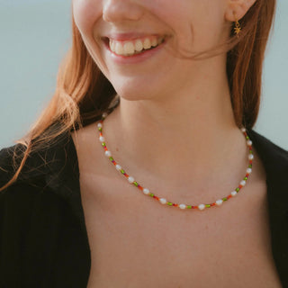 Aurelia Pearl Sunset Necklace | Limited Edition of 5 Pineapple Island