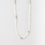 Love is Here Natural Stone, Pearl & Shell Necklace - Pineapple Island