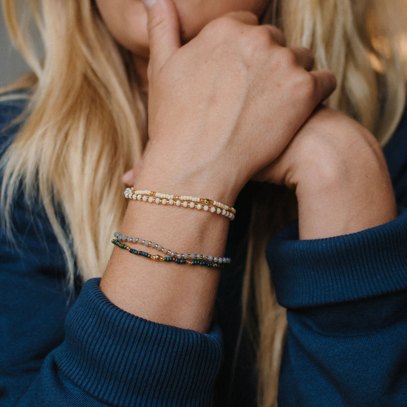 Lyla Bohemian Duo Bracelet - Pineapple Island