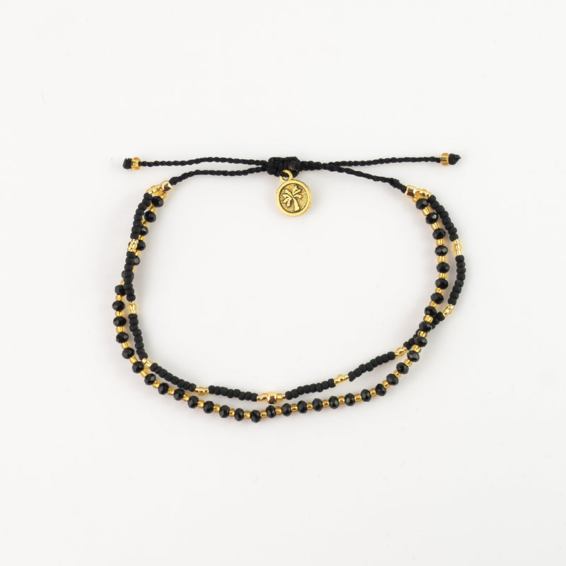Lyla Bohemian Duo Bracelet - Pineapple Island