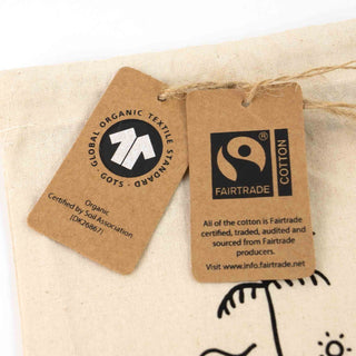 Small Organic Cotton Bag (fits 2-3 products) - Pineapple Island
