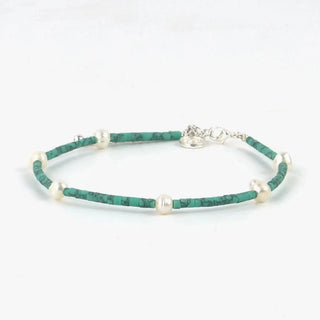 Meribella Pearl Anklet - Pineapple Island
