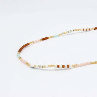 Alam Dainty Beaded Necklace - Pineapple Island