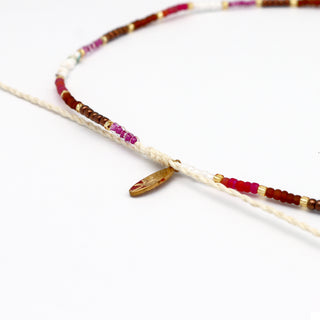 Berkilau Warm Tone Beaded Necklace