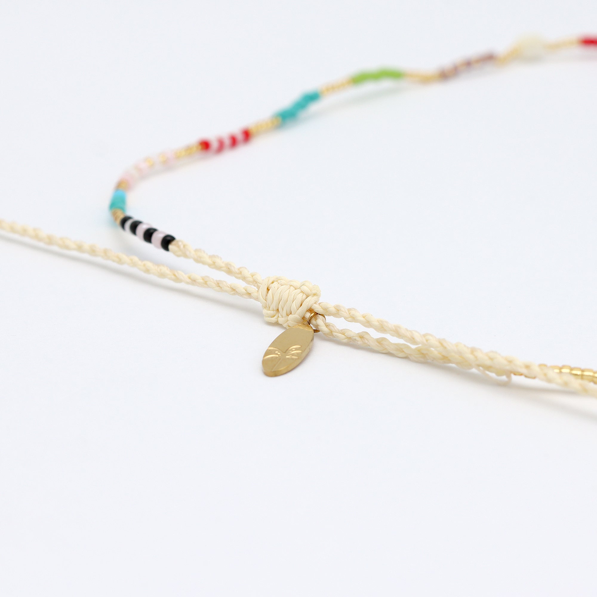 Berpesta Colourful Beaded Necklace Pineapple Island