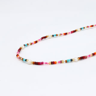 Merah Dainty Beaded Necklace - Pineapple Island