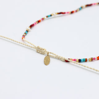 Merah Dainty Beaded Necklace - Pineapple Island