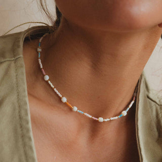 Horison Light Beaded Necklace