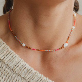 Tropis Beaded Shell Necklace