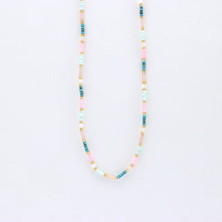 Kemboja Pastel Beaded Necklace - Pineapple Island