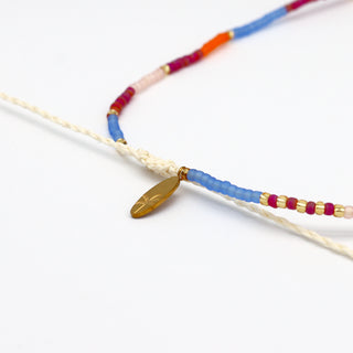 Matahari Evil Eye Beaded Necklace