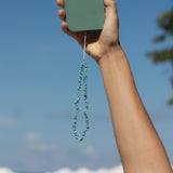 Mala Gemstone Phone Strap - Turquoise - Pineapple Island