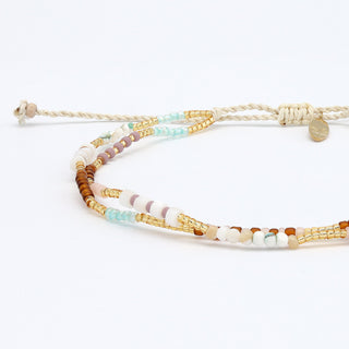 Alam Dainty Beaded Anklet Pineapple Island