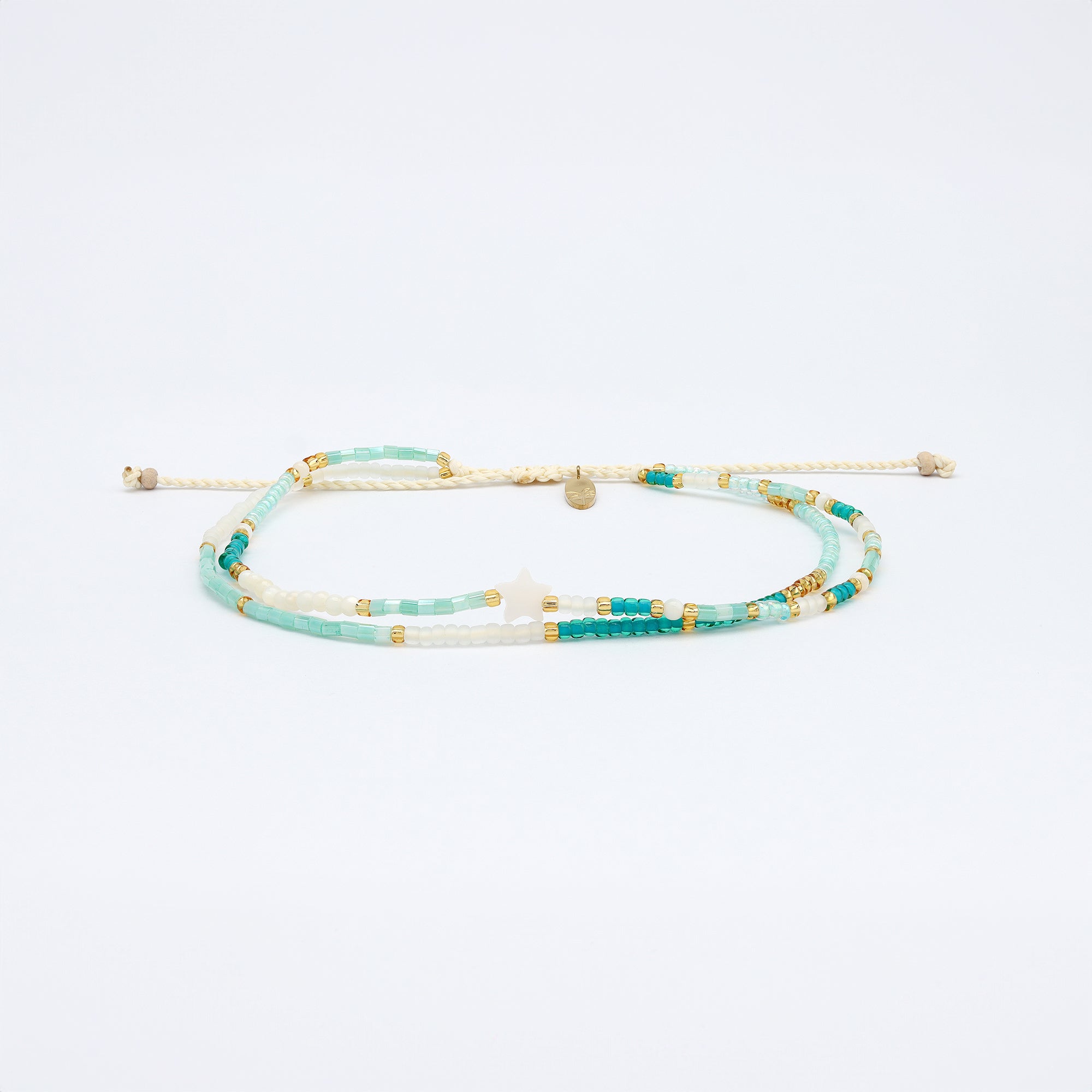Bintang Laut Beaded Anklet Pineapple Island
