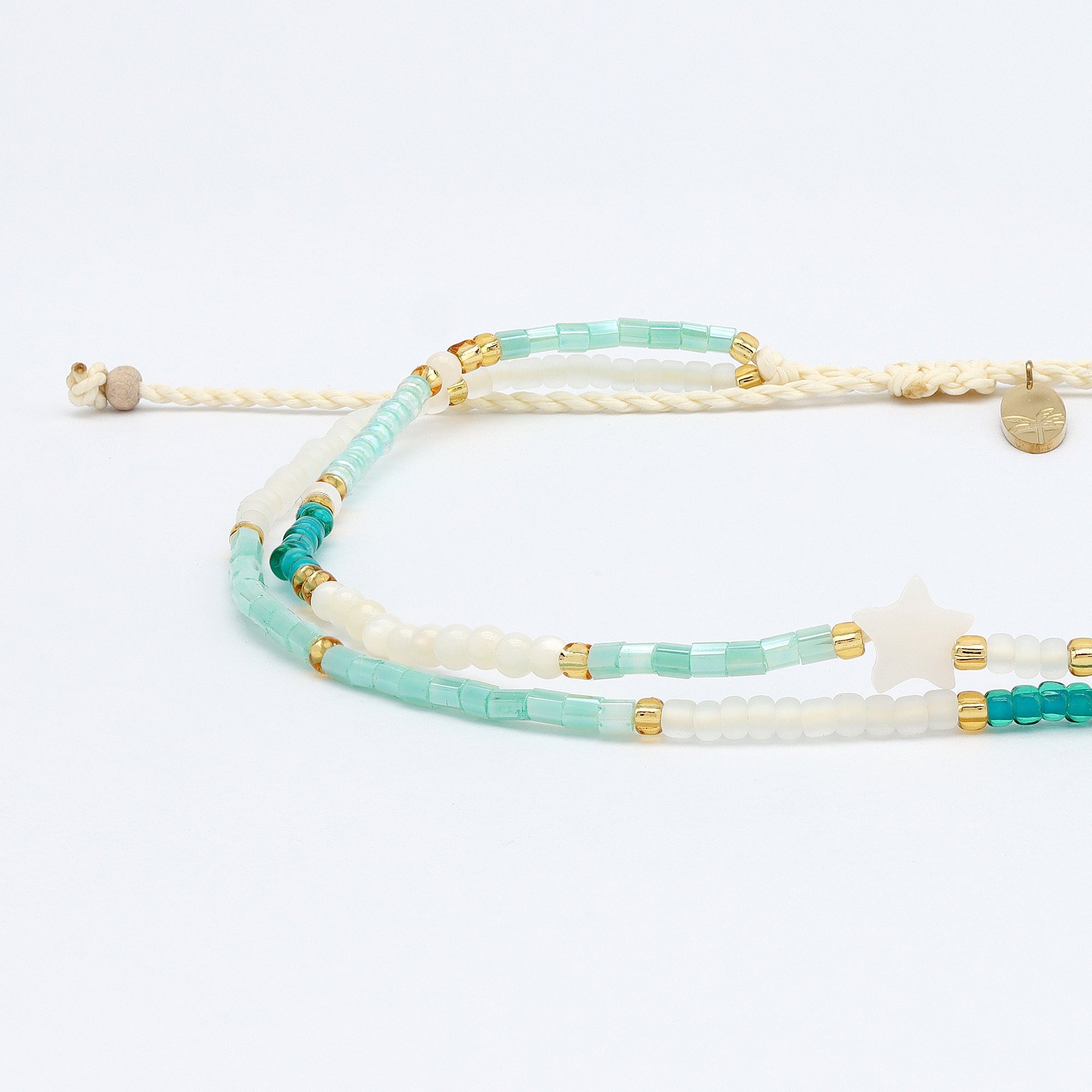 Bintang Laut Beaded Anklet Pineapple Island