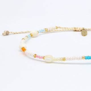 Horison Light Beaded Anklet Pineapple Island