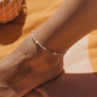 Horison Light Beaded Anklet - Pineapple Island
