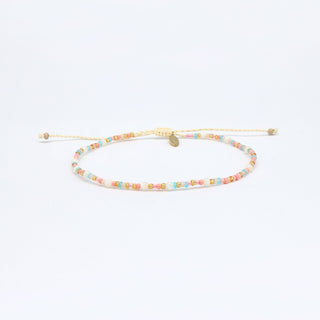 Surya Golden Beaded Anklet Pineapple Island