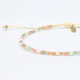 Surya Golden Beaded Anklet Pineapple Island