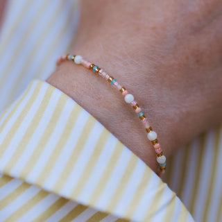 Surya Golden Beaded Bracelet - Pineapple Island