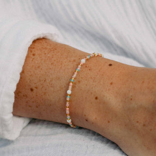Surya Golden Beaded Bracelet - Pineapple Island
