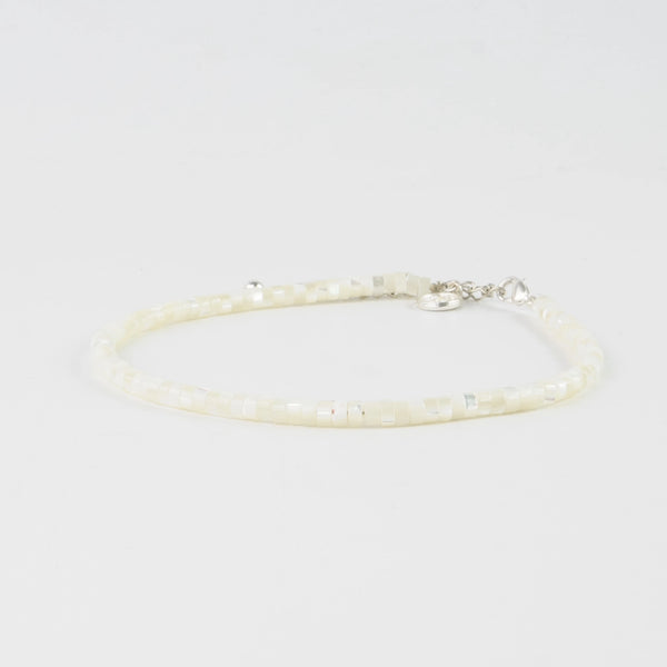 The Hanalei Bay Mother of Pearl Anklet