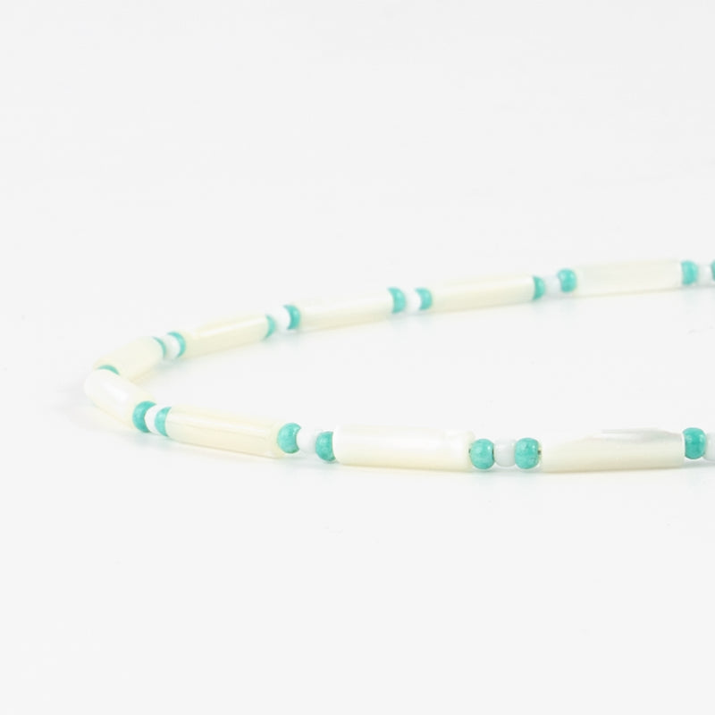 Zicatela Natural Pearl Beaded Necklace - Pineapple Island
