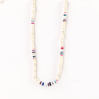 Putih Surf Bead Necklace - Pineapple Island