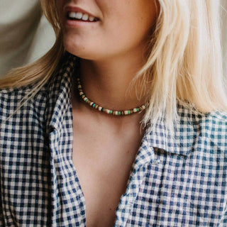 Laut Turquoise Wood Necklace - Pineapple Island