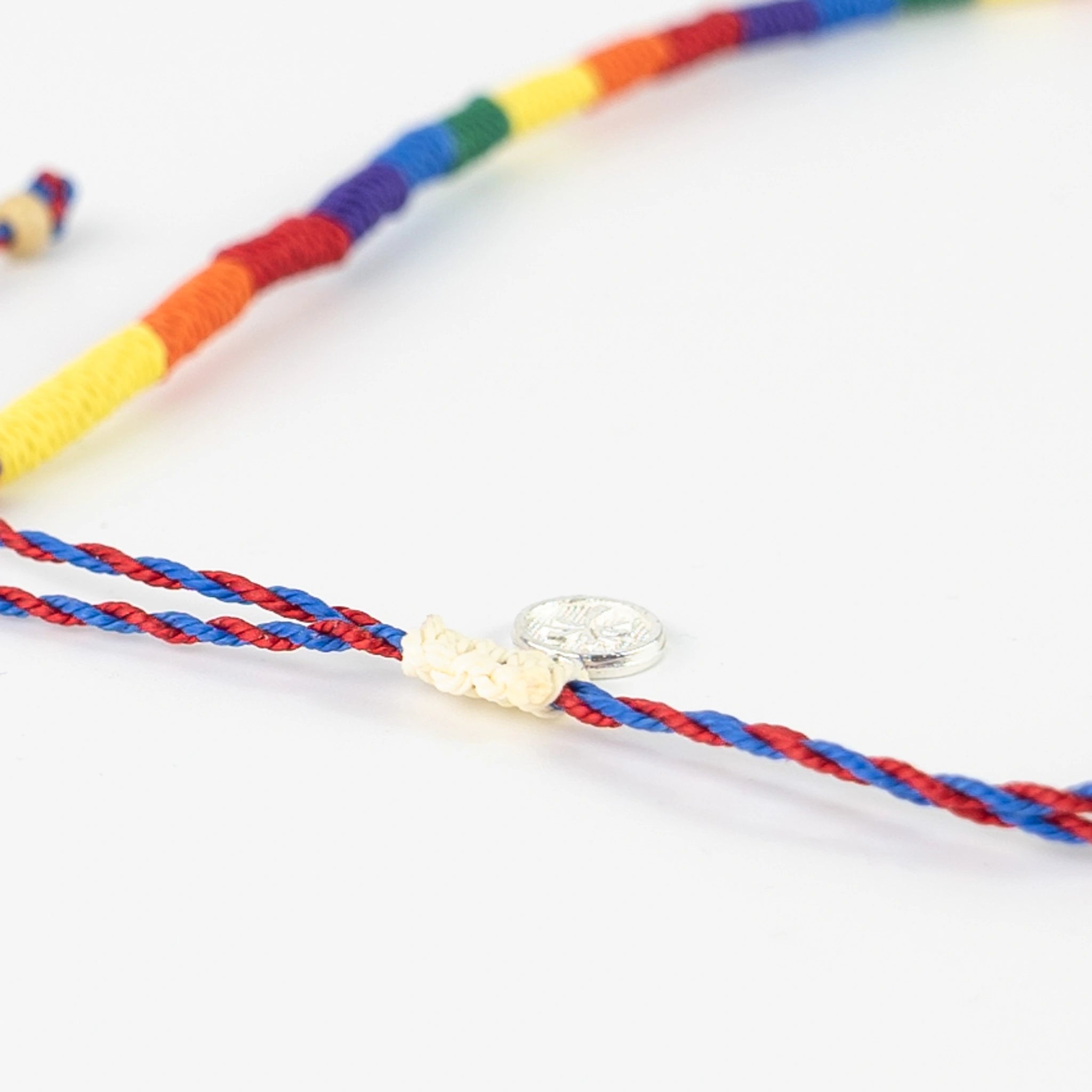 Just Like Us Woven Pride Necklace - Pineapple Island