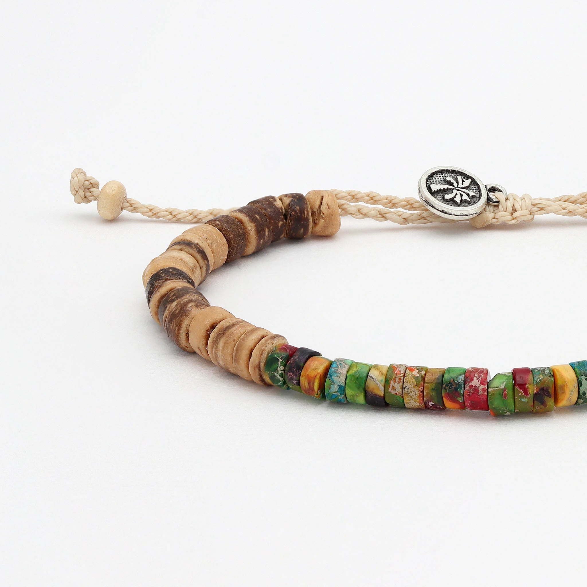 Koʻolau Wood Beaded Bracelet - Pineapple Island