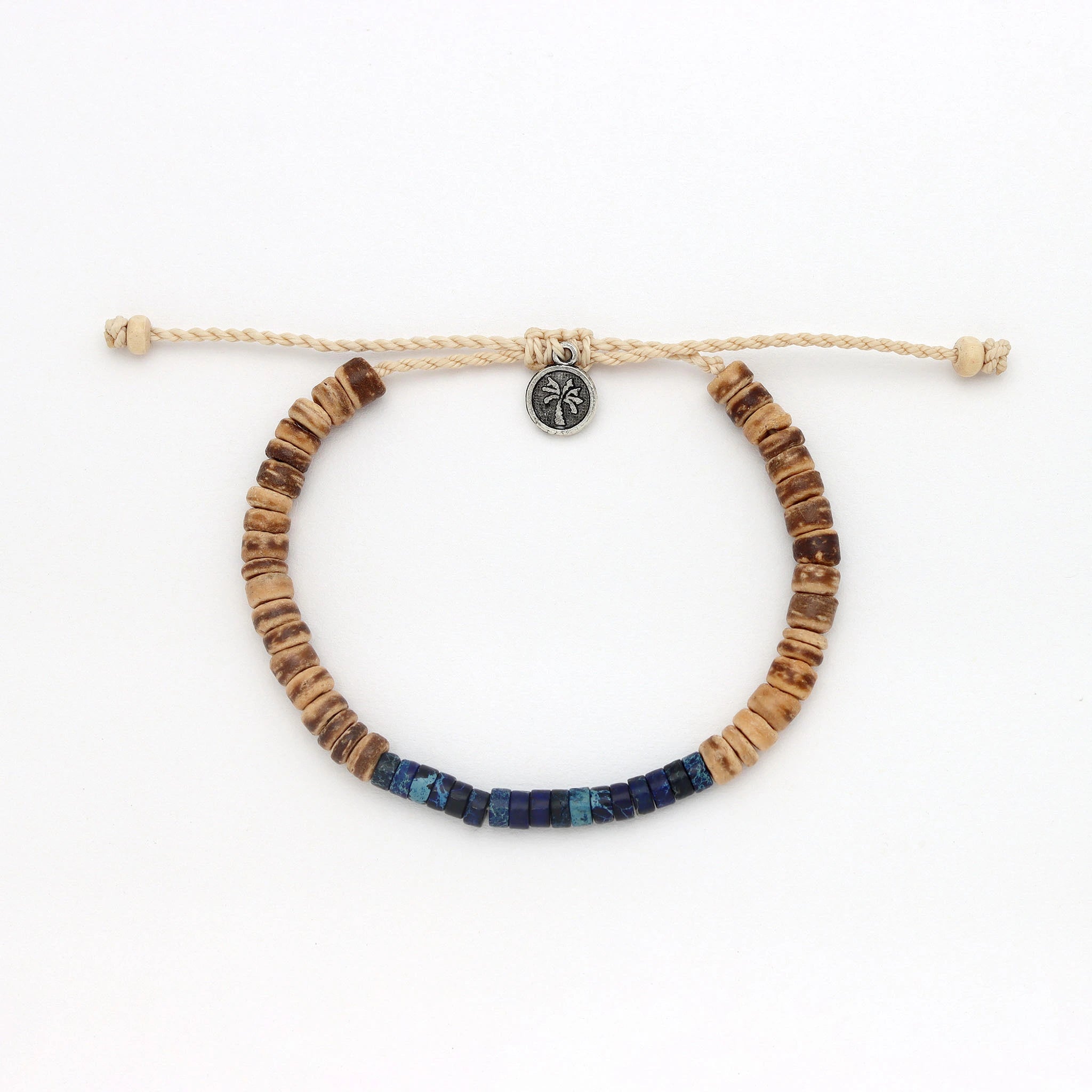 Koʻolau Wood Beaded Bracelet - Pineapple Island