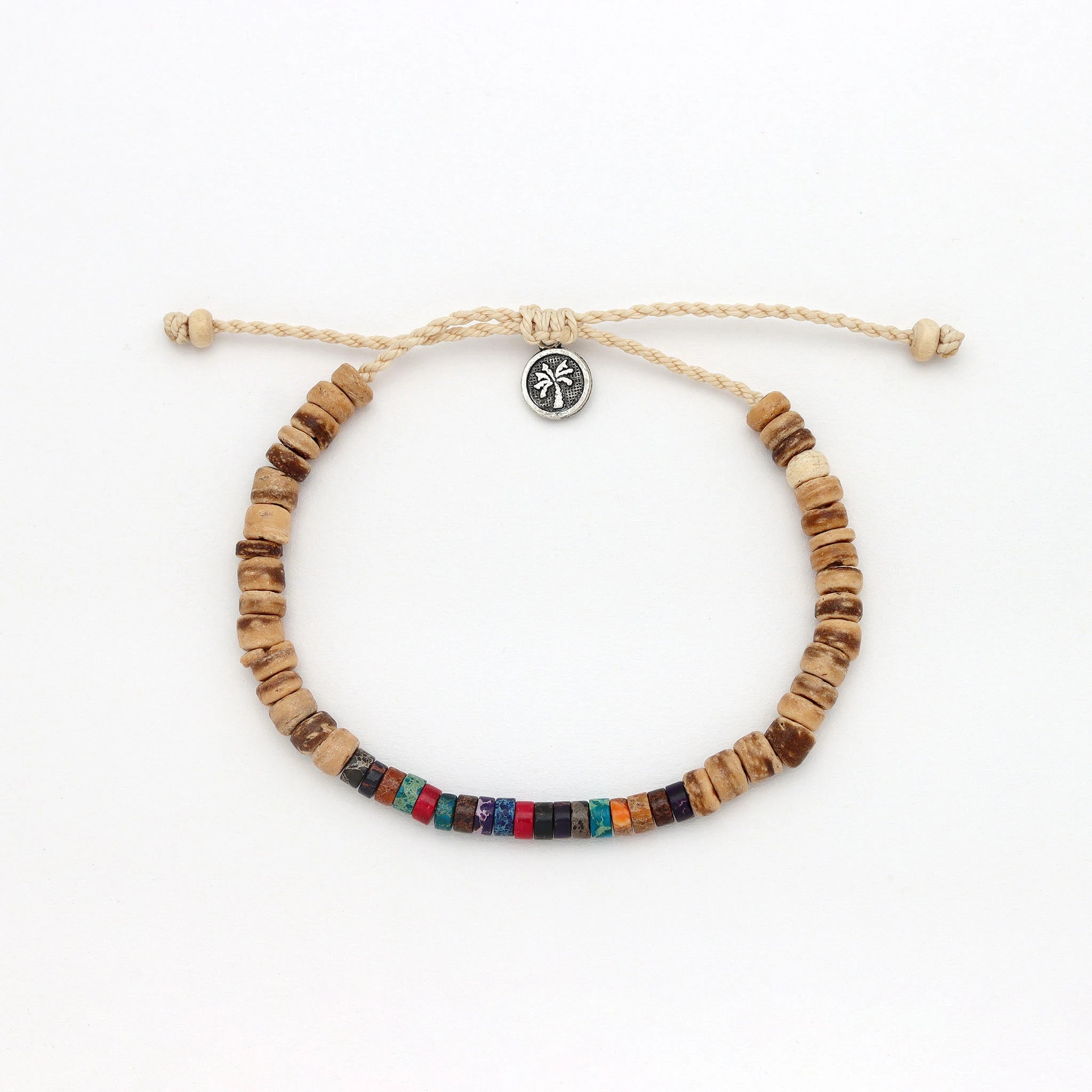 Koʻolau Wood Beaded Bracelet - Pineapple Island