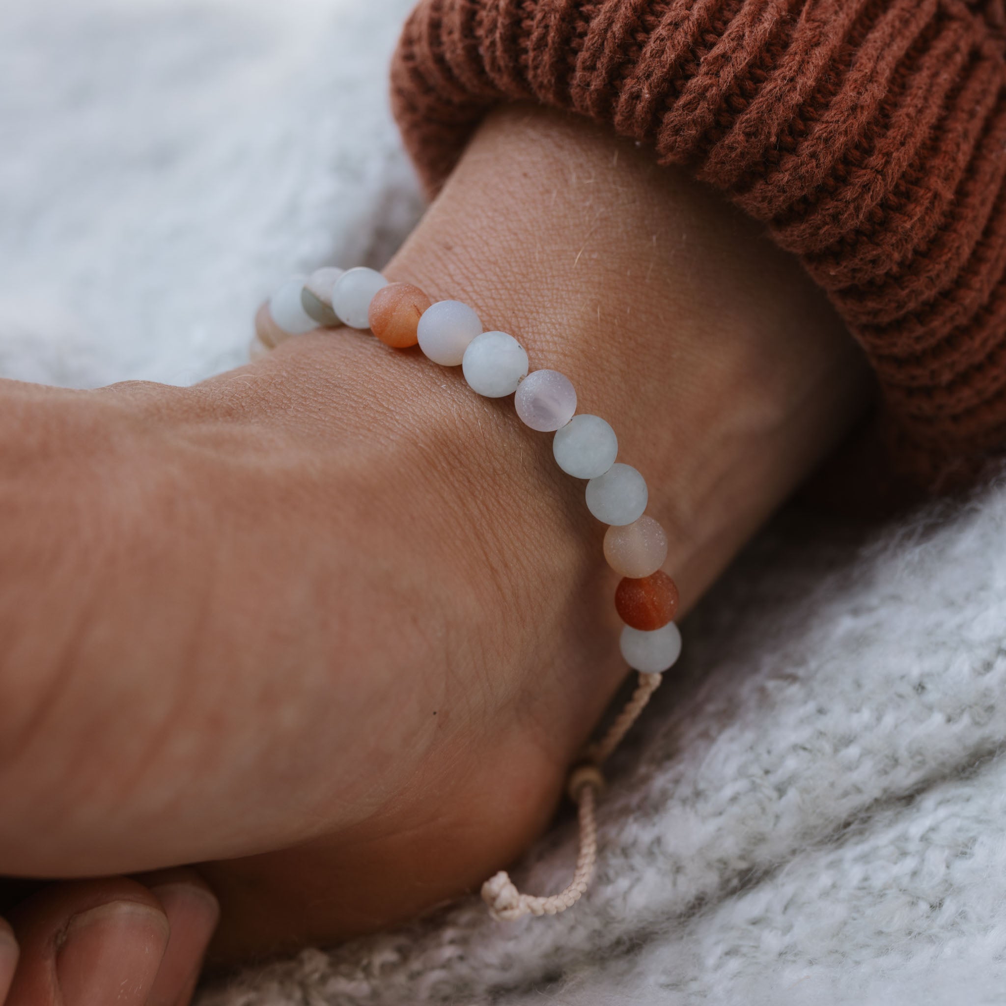 Kelimutu Natural Stone Mens Bracelet - Pineapple Island