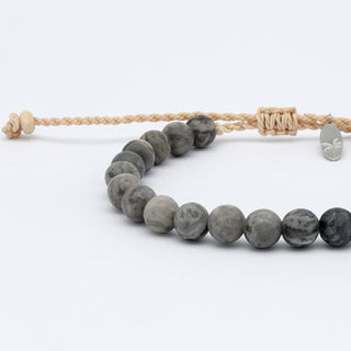 Kanto Lampo Natural Stone Beaded Bracelet - Pineapple Island