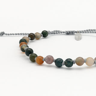 Kekuatan Indian Agate Gemstone Bracelet - Pineapple Island