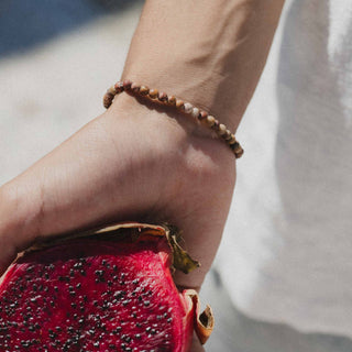 Mãlie Red Turquoise Stretchy Bracelet - Pineapple Island