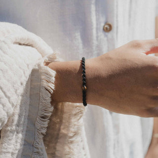 Memutar Cord & Gemstone Bracelet - Pineapple Island