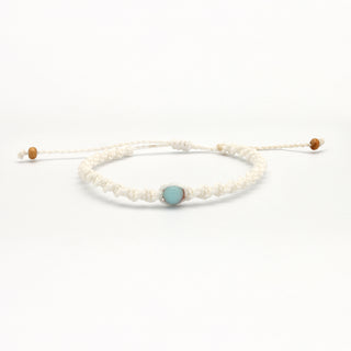 Memutar Cord & Gemstone Bracelet - Pineapple Island