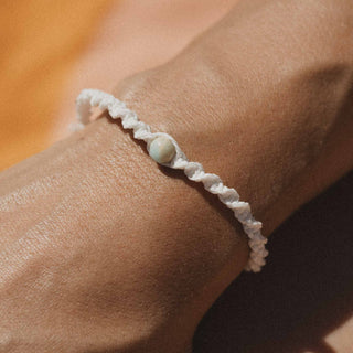 Memutar Cord & Gemstone Bracelet - Pineapple Island