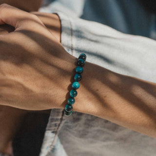 Kali Biru Blue Tiger’s Eye Bracelet - Pineapple Island