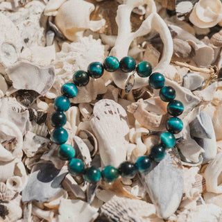 Kali Biru Blue Tiger’s Eye Bracelet - Pineapple Island